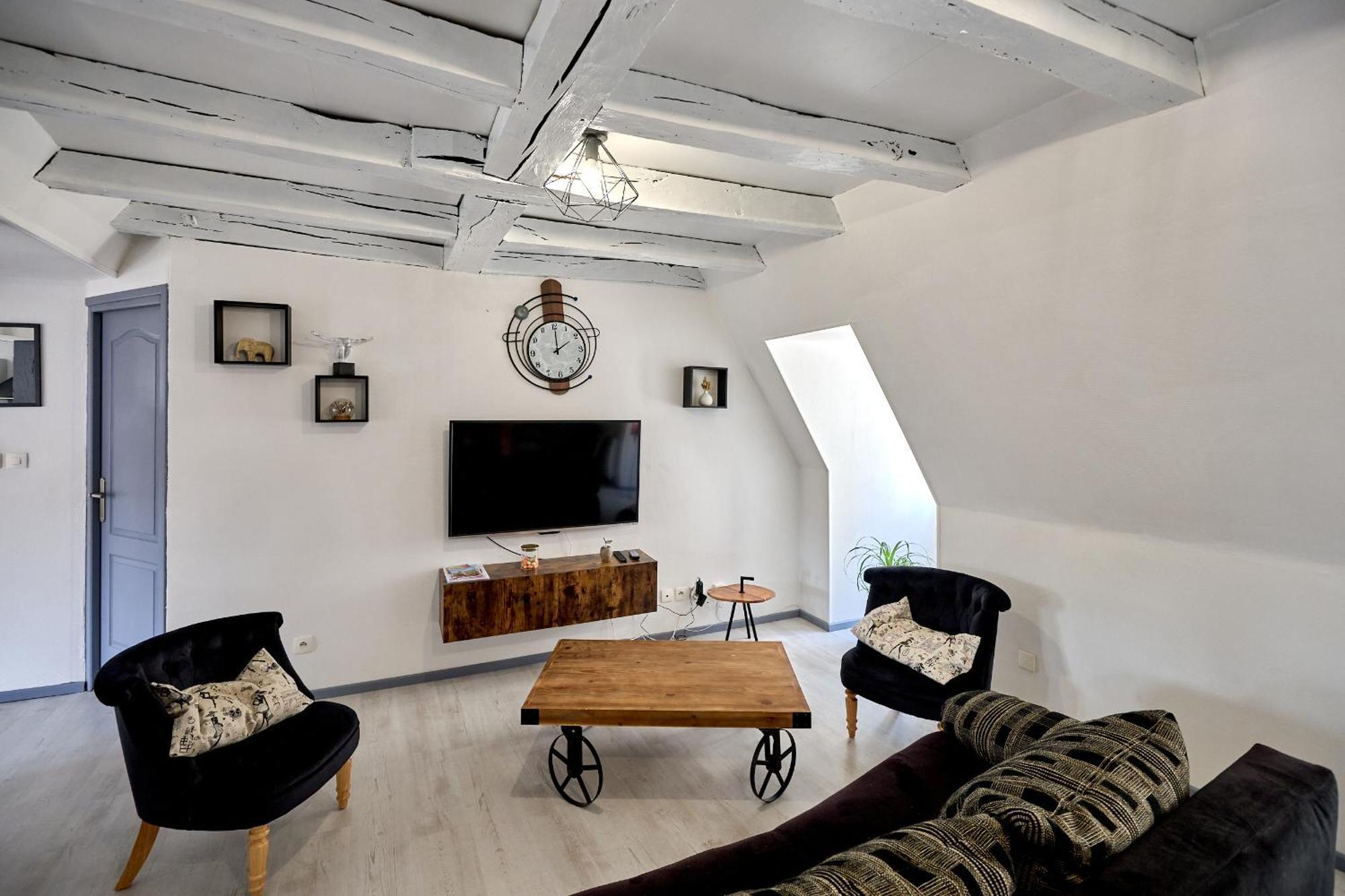 Appartement De Caractere, Charme 讷韦尔 外观 照片