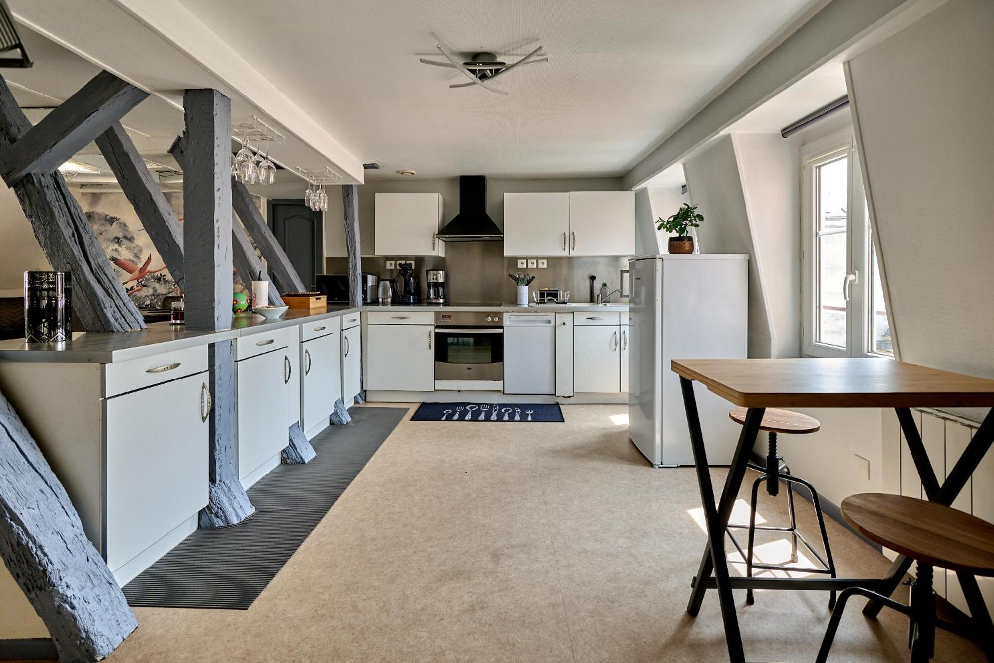 Appartement De Caractere, Charme 讷韦尔 外观 照片